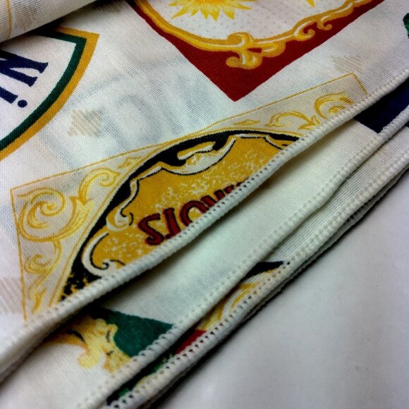 Vintage Tablecloth Picnic Food Package Labels Garden All Over Print Party BBQ - Picture 3 of 12